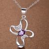 Fashion 925 Sterling Silver Necklace Pendan Cross For Women Exquisite Student Girlfriend Jewelry Accessories Wedding GiftGood product