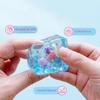 4.5/5.5Cm Ocean Style Embedded Shell Slow Rising Toy Mochi Stress Relief Square Ball Cute Fidget Toy For Adults Kids