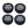 4 Pieces RC Car Wheels and Tires Replacement for 1/12 MN82 MN78 Accessories Repair Lightweight
