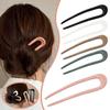 Fshion Creative U-Shaped Hair Fork New Hair Accessory Resin Gifts Creative Women Girls Hair Party Design Hairpins Sticks H3D0