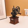 Manual Coffee Grinder Vintage Style Ceramic Burr Mill Home Barista Hand Crank Bean