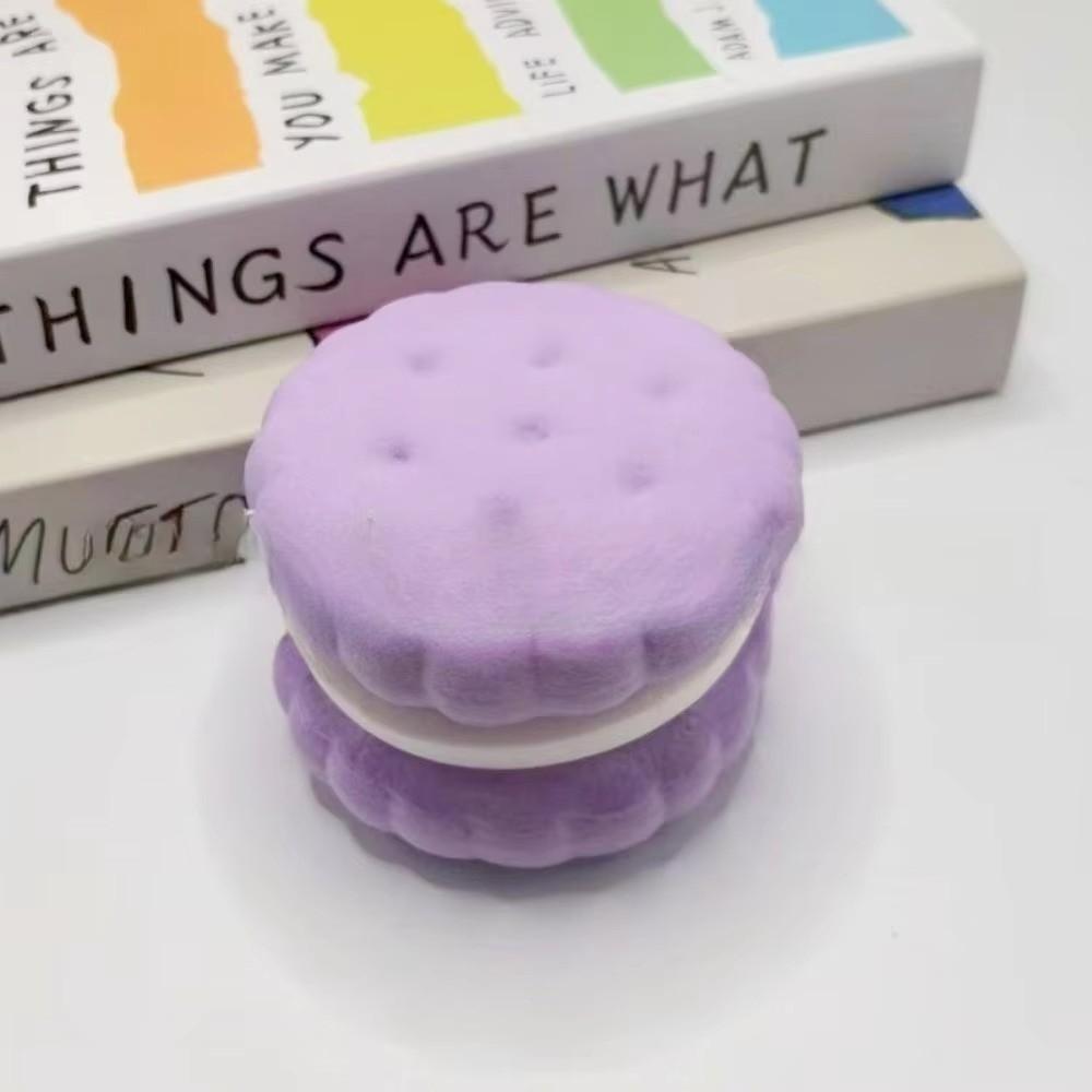 Soft Slow Rising Toy Stress Relief Simulation Biscuit Creative Stress Relief Toy for Adults Gift