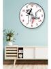 Motivational Student Wall Clock - Study Wisely & Persevere Classroom Decor, Radio-Controlled Hanging Watch