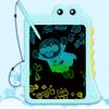 Opard LCD Dinosaur Drawing Board 10 Inch for Ages 2 3 4 5 6 7 8 9 Electronic Memo Pad Color Screen Pressure Sensing Doodle Educational Toys for Boys
