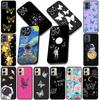 Cover for Motorola Moto E13 E20 E32 E22 G22 G23 G32 G60 G72 G7 G8 G82 G9 Plus Power Case Moon Stars Butterfly Sky Astronaut