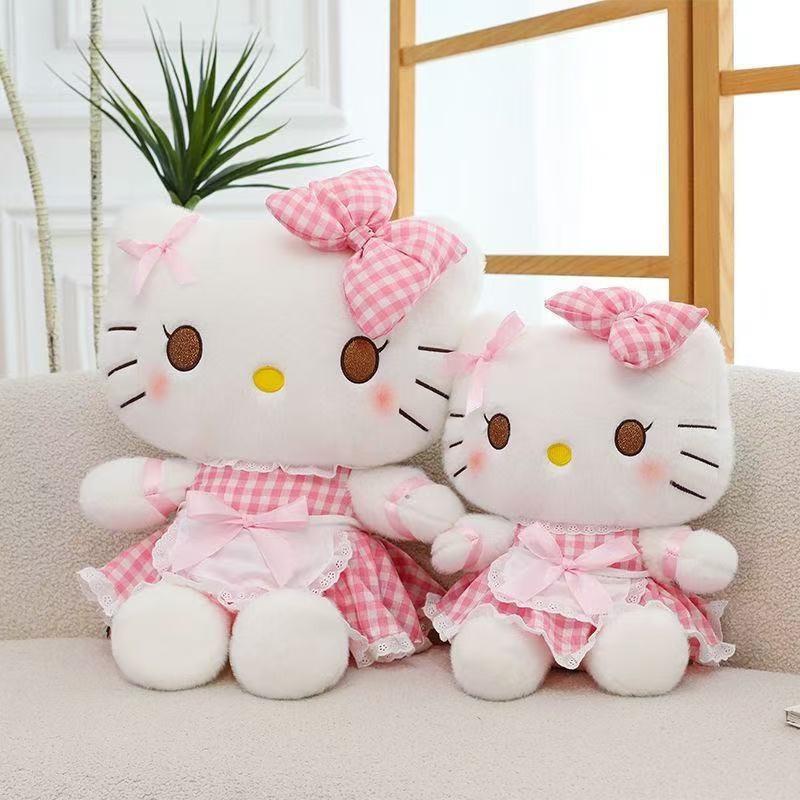Hello Kitty Plush Doll With Short Pile Cotton Filling For Kids And Collectors