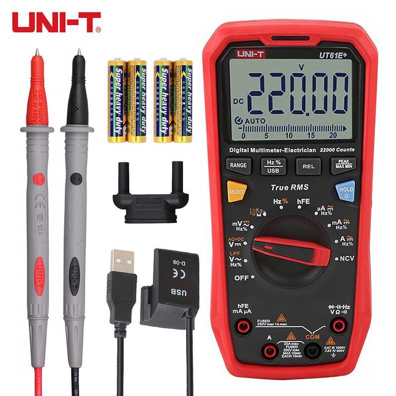 Цифровой мультиметр UNI-T UT61E+ (Китайская версия)