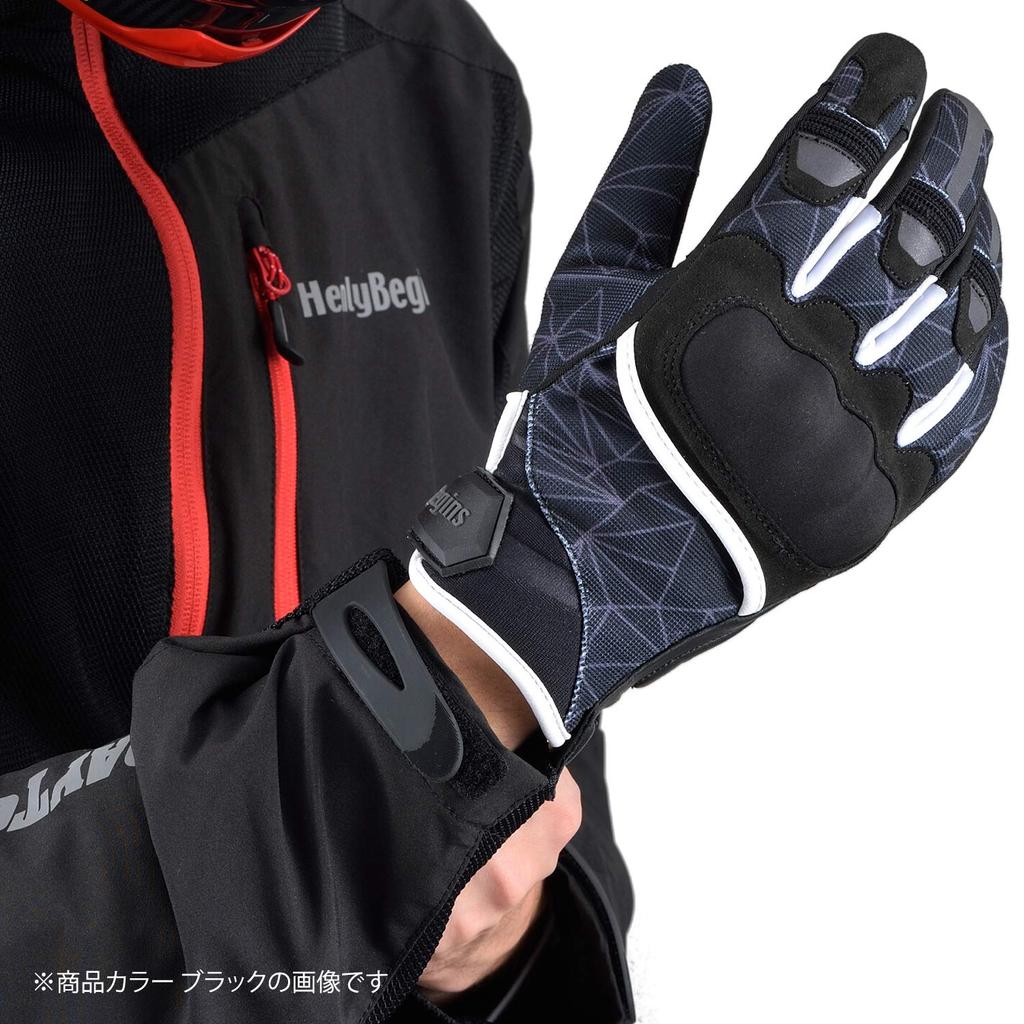 Daytona Motorcycle Hard Smartphone Graphic XL 15915 Gloves, Spring/Summer/Autumn/Winter, Protector, Compatible, Protect, HBG-056, Black, Size,