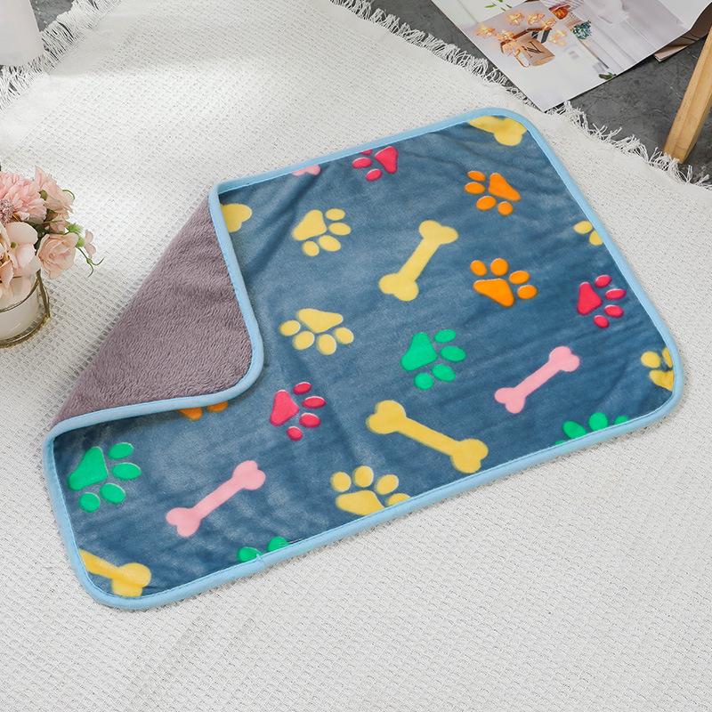 «Водонепроницаемое фланелевое одеяло для домашних животных — толстое одеяло для собак и кошек, идеально подходит для использования на диване и коврике»