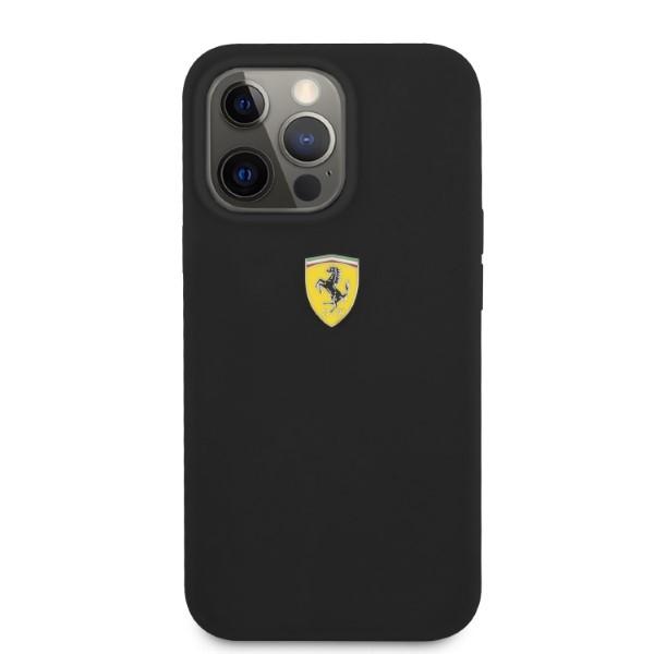 Ferrari Fessihmp13Xbk Iphone 13 Pro Max6,7 Czarny/Black Hardcase Silicone Magsafe