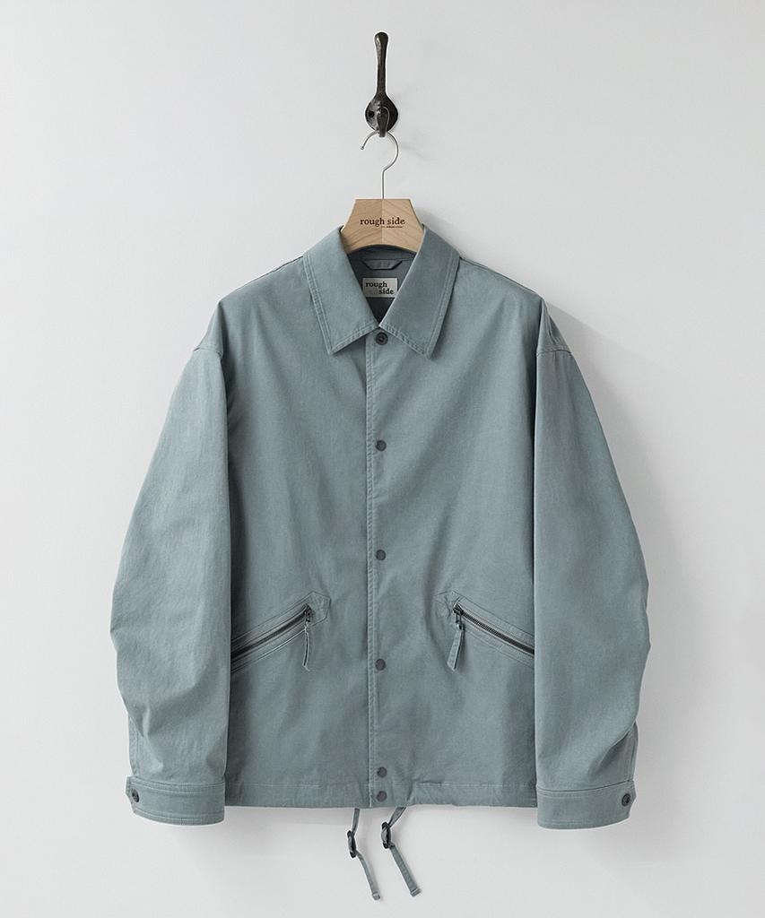 Roughside Convert Coach Jacket Fog Blue