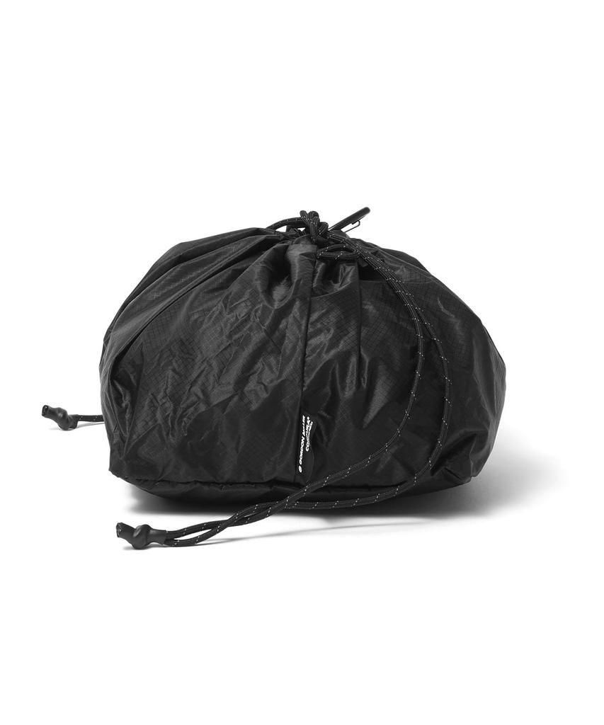 Сумка для личных вещей Gordon Miller из нейлона Cordura Ripstop, 8 л, Высоко водостойкая, Ультралегкая, с карабином, Черная, 01813381