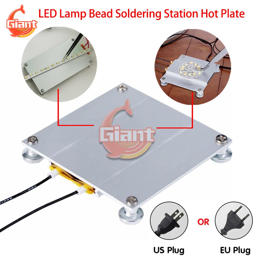 LED Lamp Bead Soldering Station Hot Plate PTC Heating Soldering Plate Remover BGA Demolition Chip Heating Plate Welding Station