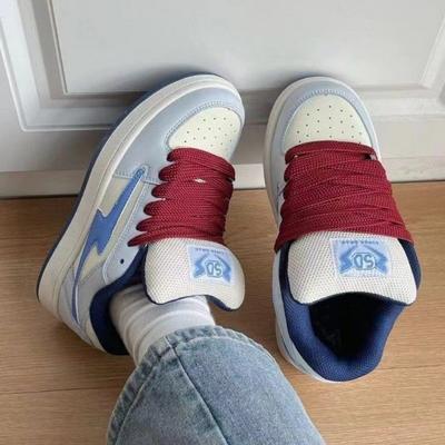 2024 новые студенческие нишевые ретро-кеды для отдыха, женская корейская версия, универсальные трендовые низкие кроссовки для уличной стрельбы