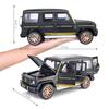 Масштаб 1/18 Benz G63 Wings of Dark Night ORV, литая под давлением модель автомобиля, игрушечный автомобиль с откатным механизмом, звуком и светом для детей, коллекция для мальчиков и девочек