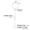 Cazador Flower Clear Zircon Finger Bracelet Stainless Steel Women's Ring Bracelet Chain Jewelry Valentine Gift 2026 Trendy New