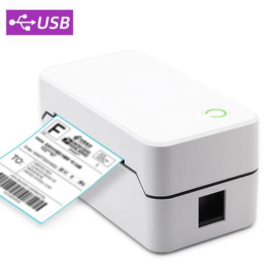 80-мм USB-принтер этикеток с автоматическим резаком, настольная прямая термопечать, проводное соединение