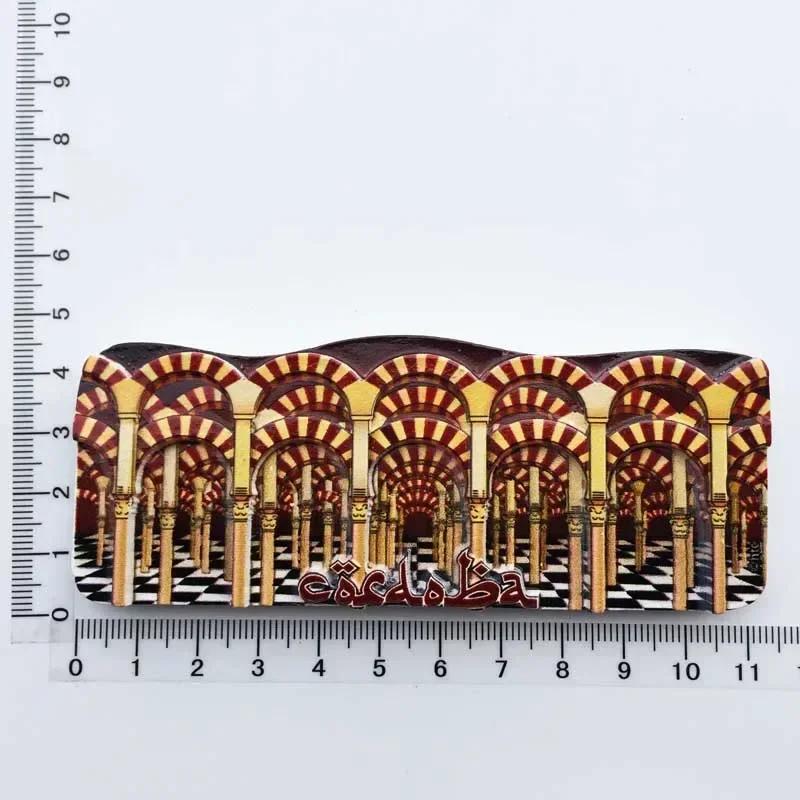 Испания Мадрид Магниты на холодильник Туристический сувенир Кордова Барселона Севилья Толедо Магнитные наклейки на холодильник Коллекция подарков