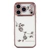 KADEM For iPhone 17 Pro Case Flower Rhinestone Decor TPU Phone Cover