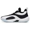 KT Team Shock Absorbing Non-Slip Durable Low-Top Basketball Shoes Men Sneaker Black White 112331612-2