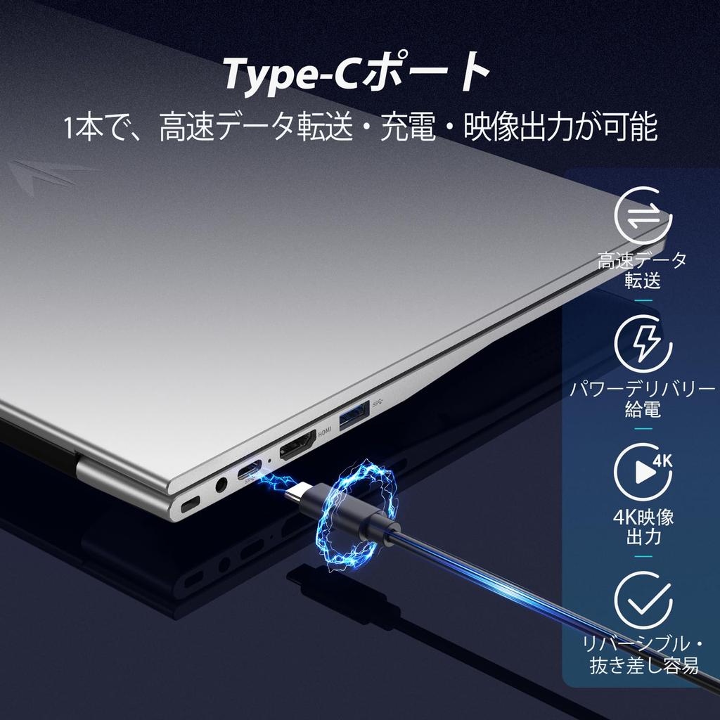 Ноутбук AMD 3050E с MS 6000 мАч DDR4 32 ГБ 1 ТБ Windows 11 WiFi USB Bluetooth Серебристый 15,6-дюймовый Офисный, Двухслотовая ОЗУ большой емкости, M.2 SSD, Pro, 5,