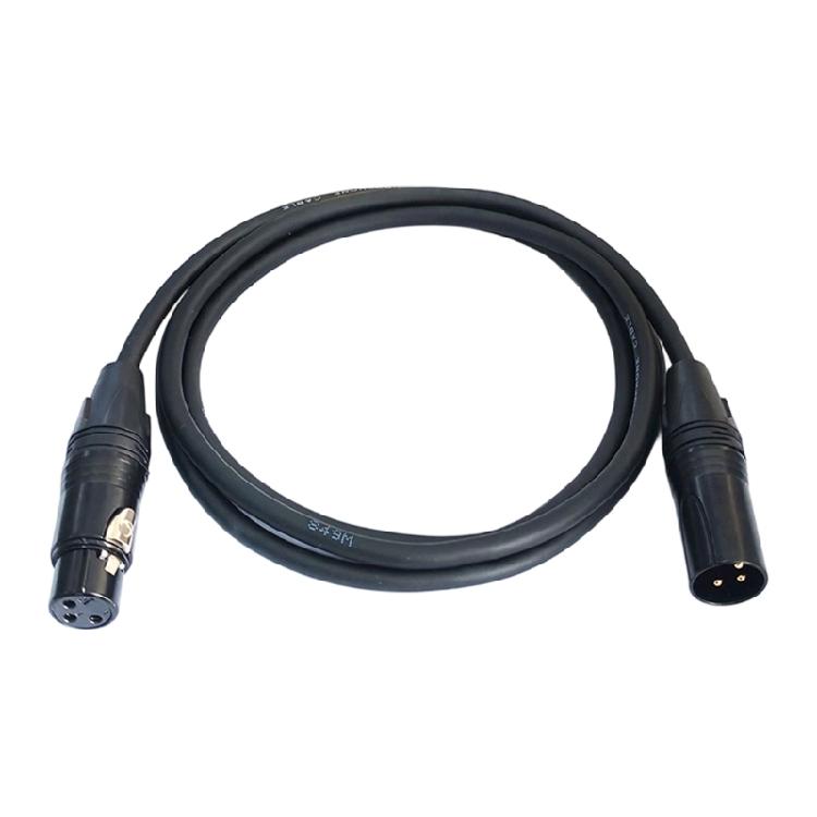 Кабель XLR для записи, 3-контактный, папа-мама, гибкий, для источника на столе, для голоса и стриминга