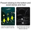 1 Set Three Reverse Hooks Fishing Rig Smooth Casting Anti-Tangle Snag Resistant Split Hook Rig Freshwater Saltwater Jigging Fishing Accessories