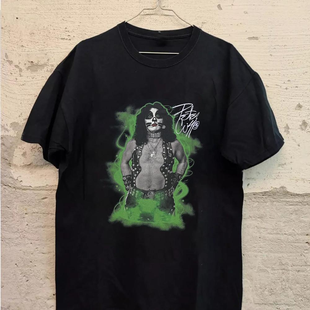 Hot Peter Criss Let Me Rock You Short Sleeve Black S-5XL Shirt LL791 Unisex T-Shirt