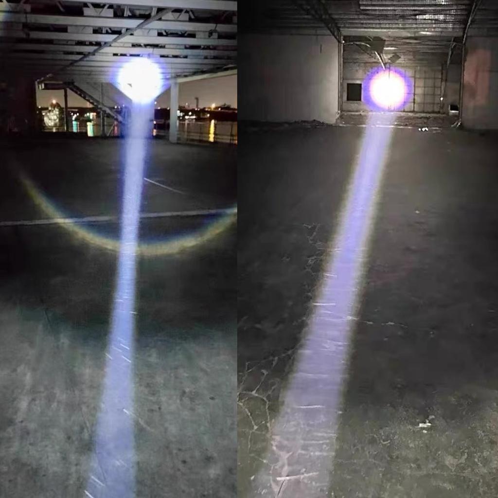 2024 Ультра яркий тактический фонарь перезаряжаемый USB светодиодный фонарь высокой мощности мощный дальнобойный зум-фонарь для рыбалки и охоты