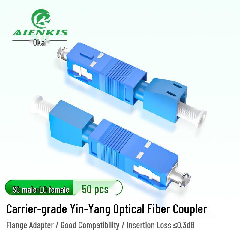 AIENKIS Telecom-Grade Fiber Optic Adapters