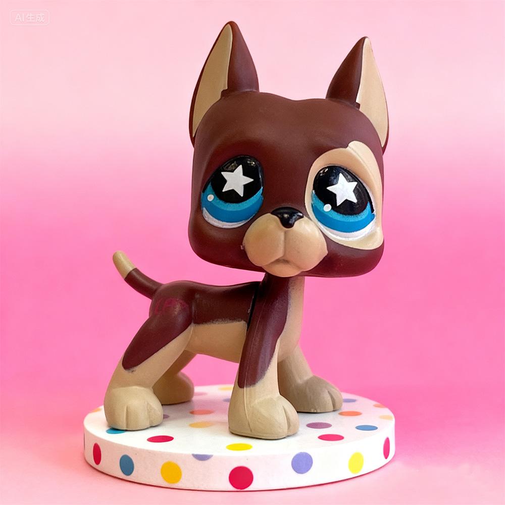 Редкая игрушка Littlest Pet Shop Lps Мини-подставки Котенок с короткой шерстью Старые фигурки Коллекция Al Игрушка на пружинке