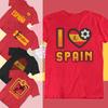 Adults Kids Choice Of SPAIN Football T-Shirts 2024 Spanish World Cup Mens Espana