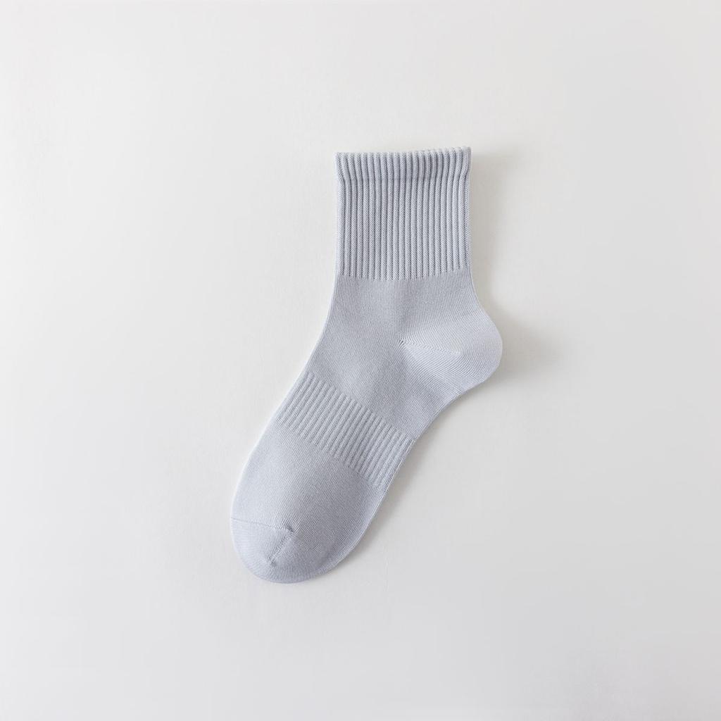 5/10 пар женских хлопковых носков, универсальные носки на все сезоны, дышащие и впитывающие пот носки