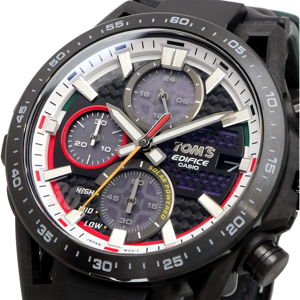 Casio Edifice Men's Watch 50th Anniversary Edition Sapphire Glass EFS-S641TMS-1A Generic Model