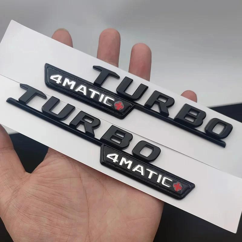 LWC1 3D ABS Car Letters For Mercedes CLA35 CLA45 AMG C117 W117 CLA45S C118 W118 Fender TURBO 4MATIC Emblem Logo Sticker Accessories