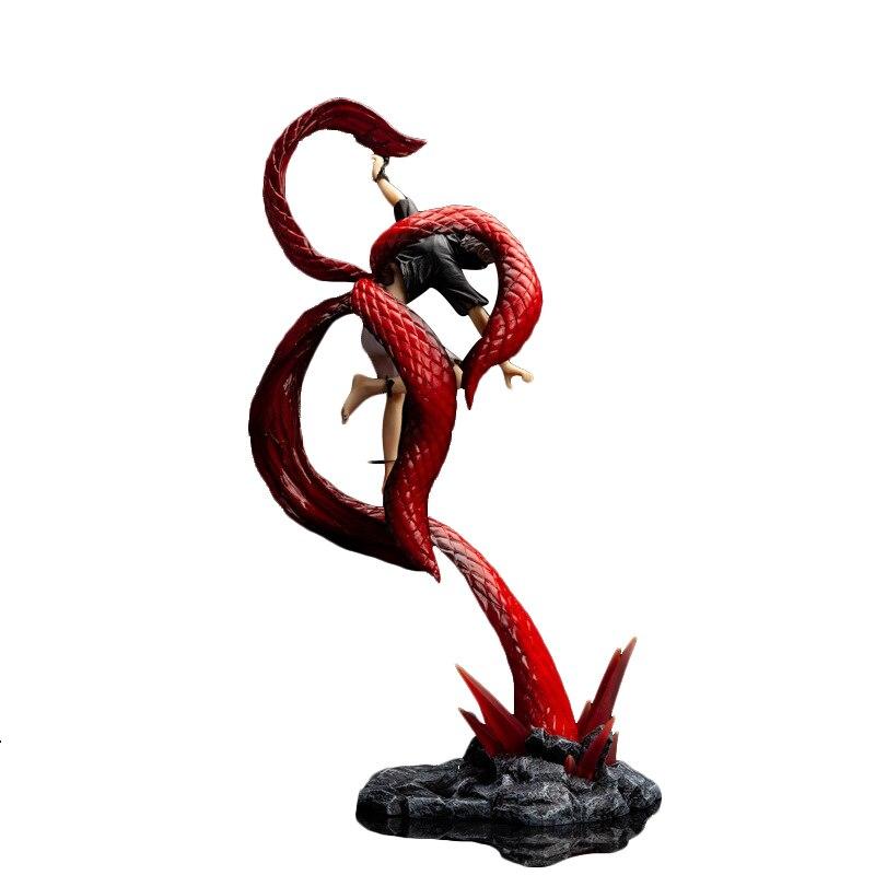 Anime Model Eyepatch Ken Kaneki Battle Version Action Figure 43cm Statue Collection Toy Desktop Decoration Figma