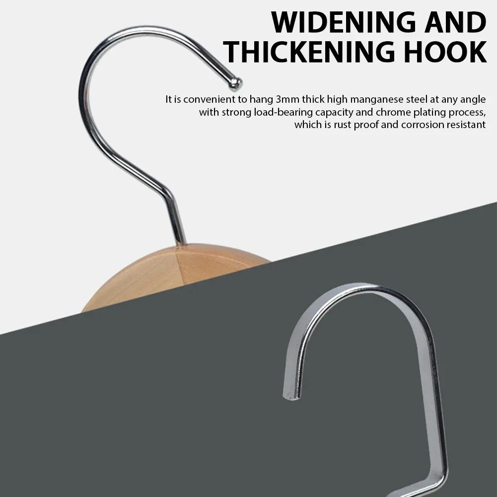 Вешалка для костюмов премиум-класса, 4 шт., широкие плечики, гладкая отделка, деревянные вешалки для одежды, прочная стойка для шкафа, магазина одежды, витрины