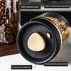 Airtight Container Transparent Home Supplies Cylindrical Airtight Coffee Bean Storage Container Practical Fresh-keeping Eco-friendly