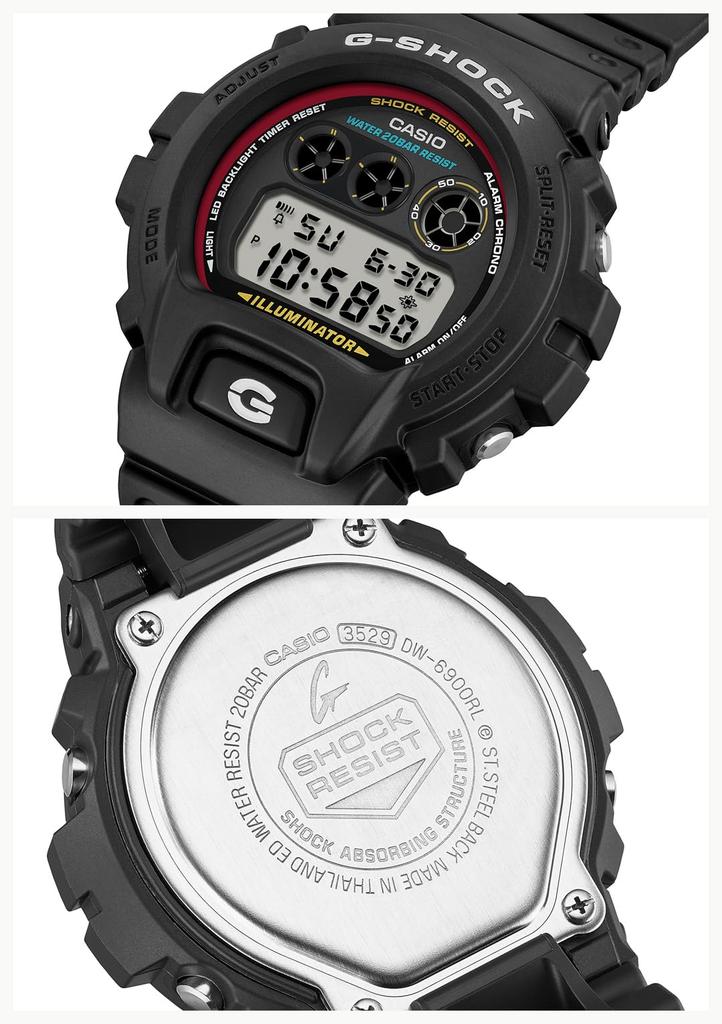 Часы Стили Черный [Casio] G-Shock []Iconic DW-6900RL-1JF Мужские