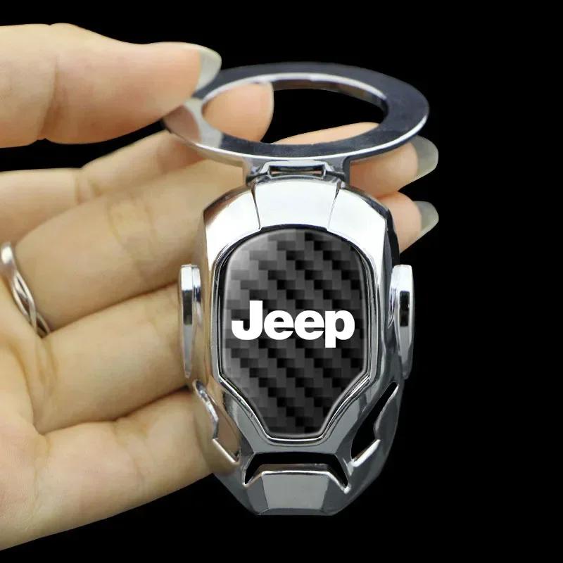 1PCS Car One Click Start Button Cover Decoration Car Interior Decoration For Jeep Wrangler Cherokee Renegade Gladiator