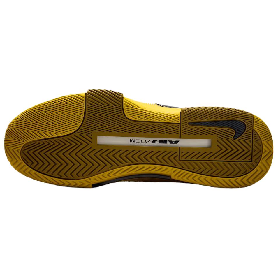 Nike Мужские теннисные кроссовки Zoom GP Challenge 1.5 с поддержкой отскока, низкие, желтые IQ5181-300