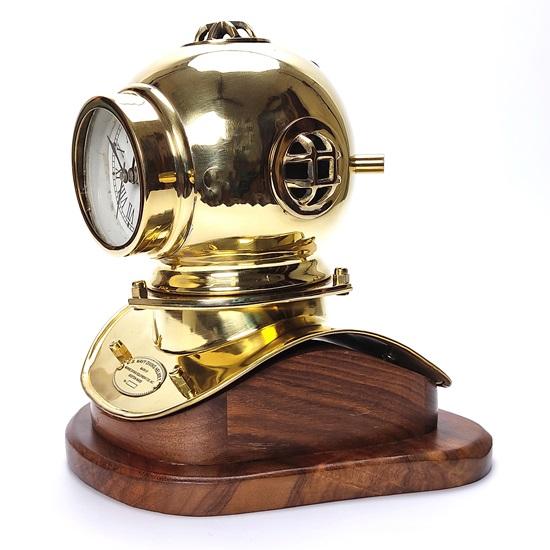 Часы для шлема для дайвинга 15,24 см, знак ВМС США, шлем для морского дайвинга, шлем для дайвинга с аквалангом