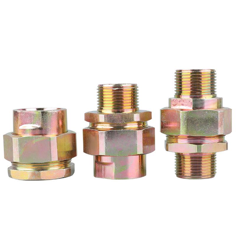 Explosion-Proof Stainless/Carbon Steel Galvanized Sealing Union Connector (6 Points)