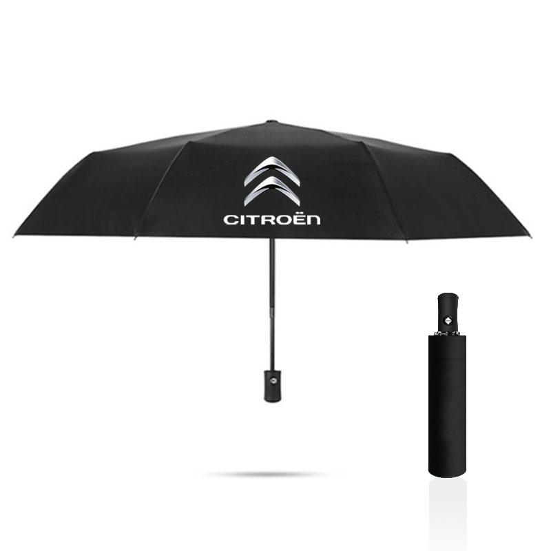 Car Umbrella Fully Automatic Folding Windproof Umbrella for Citroen C1 C2 C3 C4 C5 C6 C8 C4L DS3 DS4 DS5 DS5LS Car Accessories