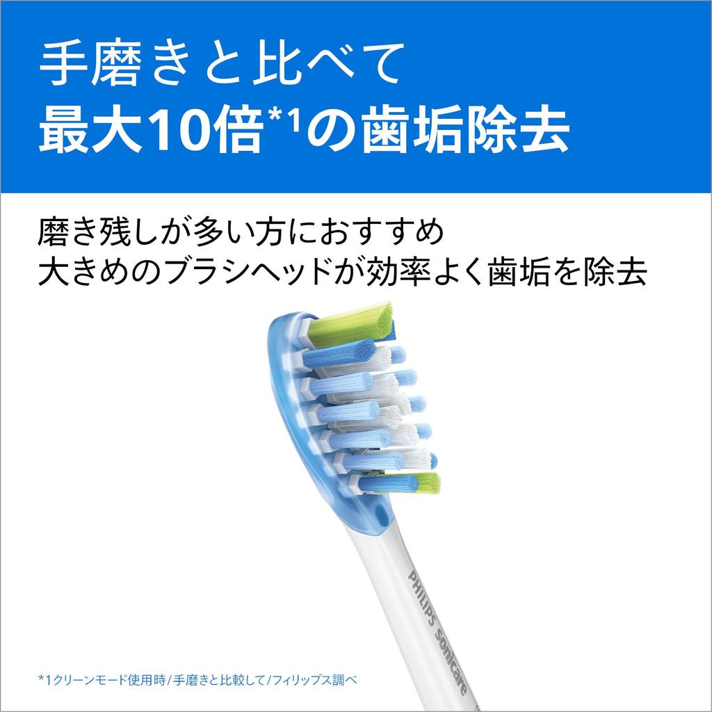 Philips Сменная щетка Sonicare Premium Clean Regular Genuine C3 White (3 куска) HX9043/67