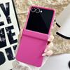 Матовый чехол с градиентом и двойным цветом для Samsung Galaxy Z Flip 7 6 5 4 3 flip7 ZFlip Защита шарнира Жесткий ПК Ударопрочный Тонкий чехол