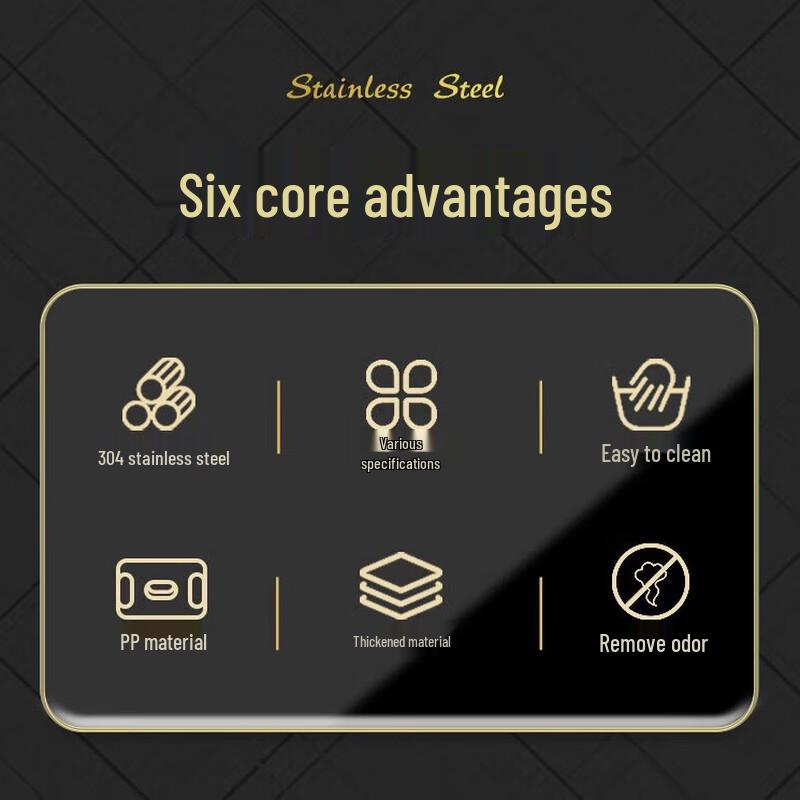 ChuFangAn 304 Stainless Steel Food Storage Container