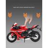 1/12 Scale Yamaha YZFR1 Alloy Die Cast Motorcycle Model Toy Vehicle Collection Sound and Light Off Road Autocycle Boy Toys Car