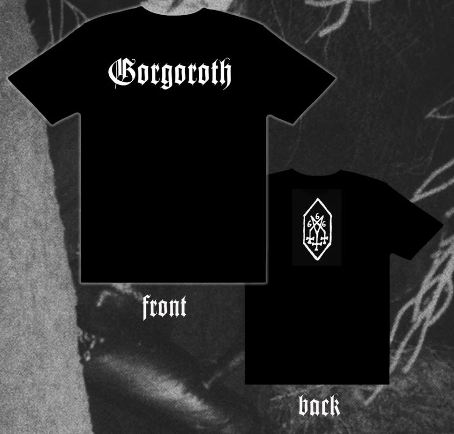 Gorgoroth “Pentagram” Ограниченный выпуск Черный металл Футболка (OffTshirt Унисекс Футболка