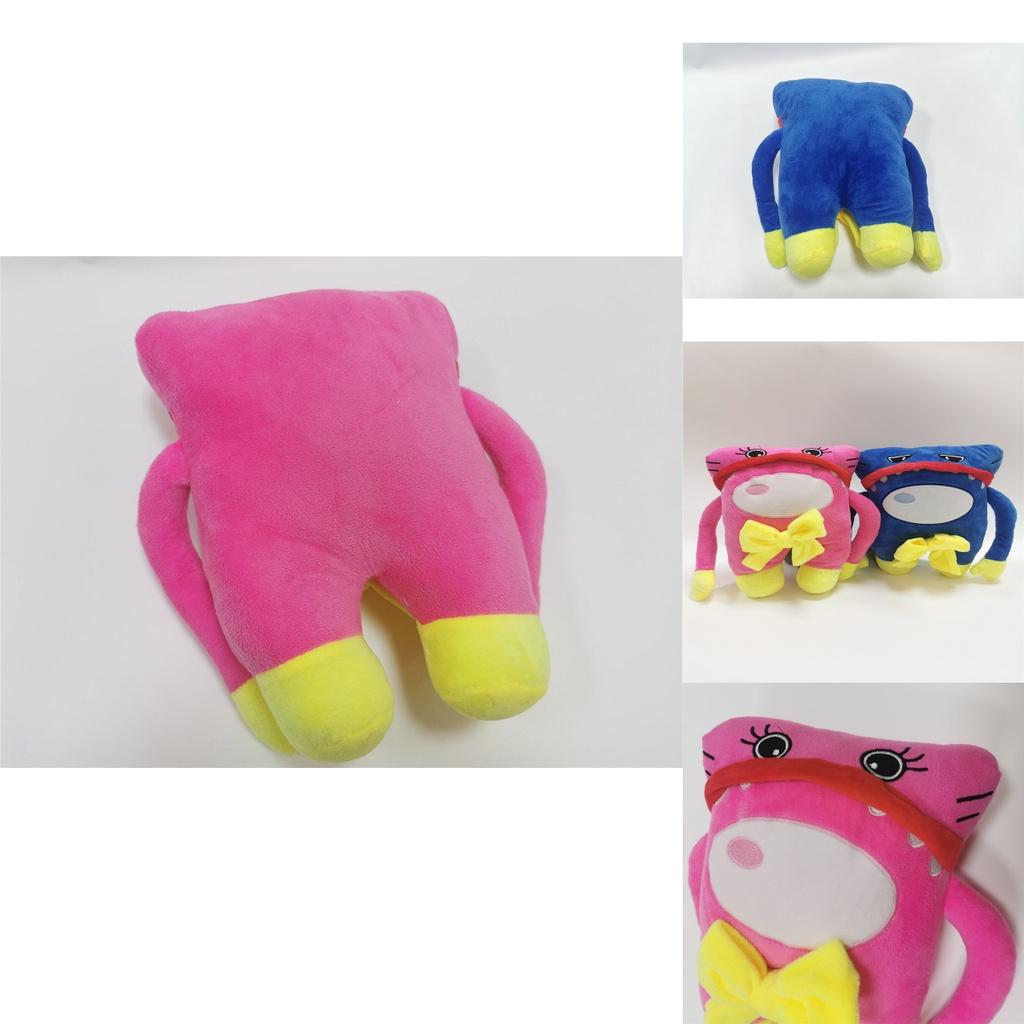 Cute And Cuddly Poppy Playtime Huggy Wuggy Cushion Pillow Plush Toy Perfect For Bedrooms And Playrooms